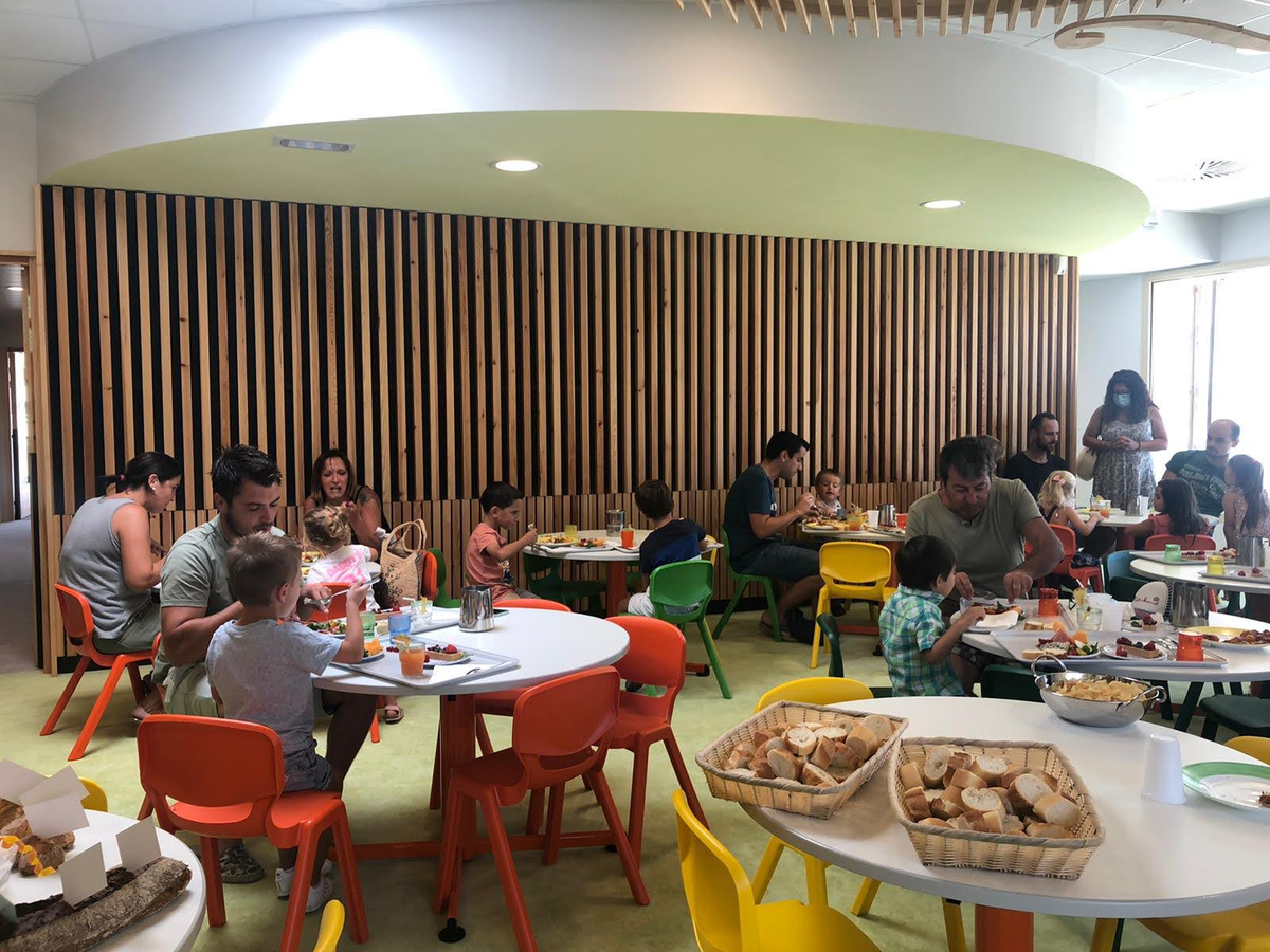 Avant-première pour le restaurant scolaire Pau Casals