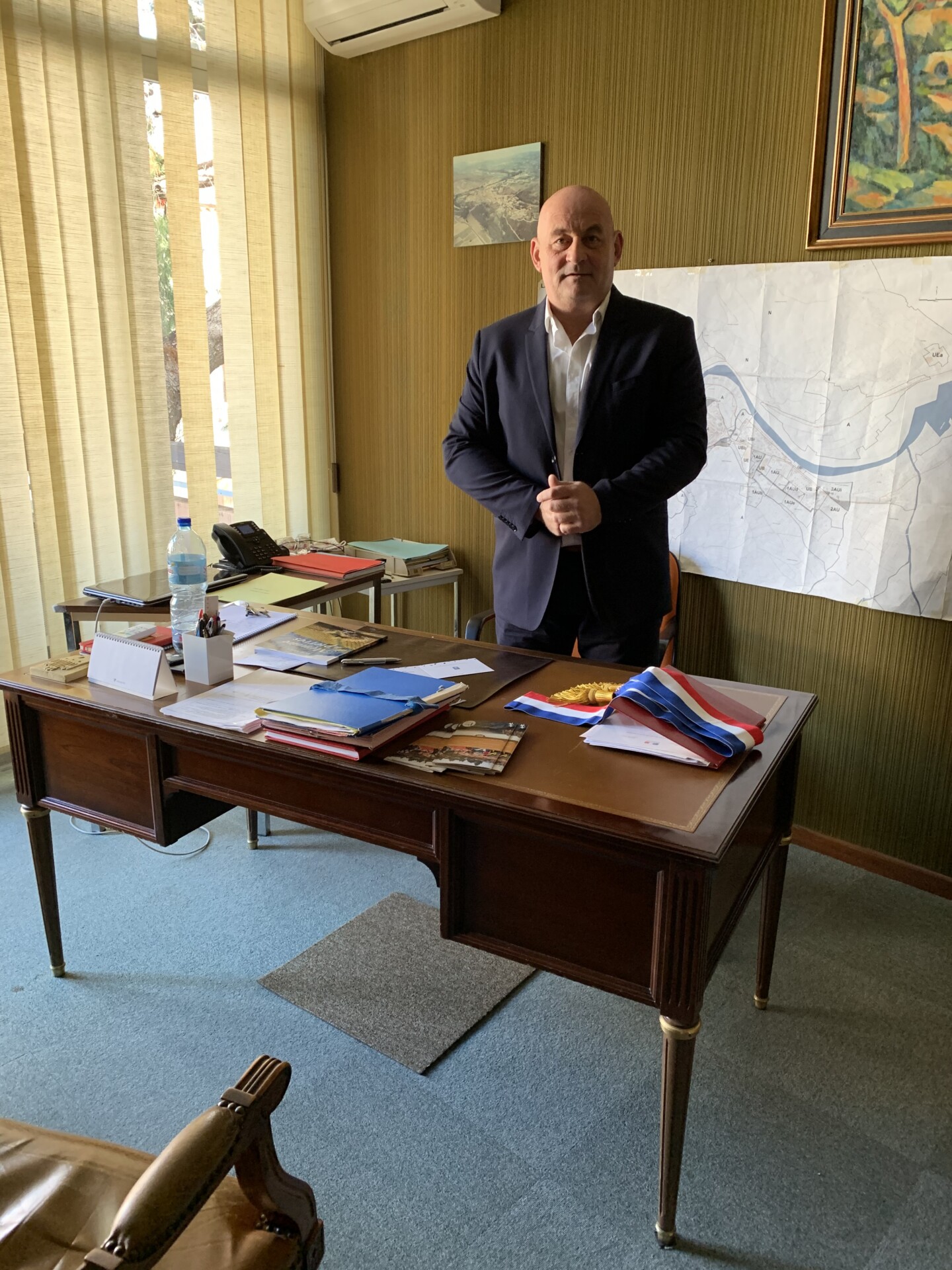 Latour-de-France: Maison de Santé : rencontre avec le maire, Marc Carles