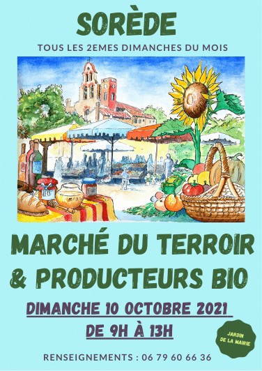 Marché du terroir et Producteurs Bio à Sorède