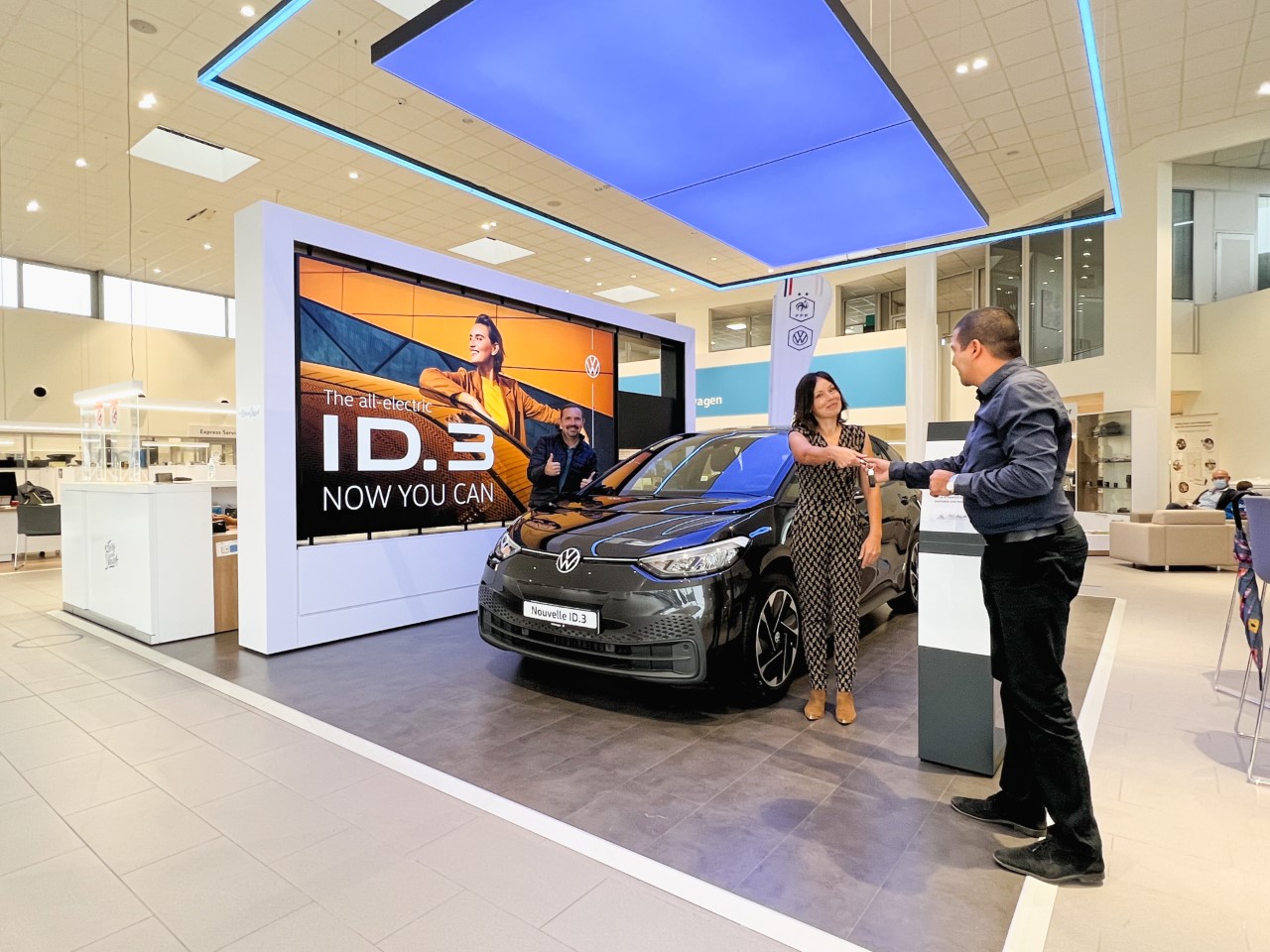 De la télé à la réalité : elle gagne une ID.3 100% électrique pendant la diffusion du match France / Allemagne sur M6 !