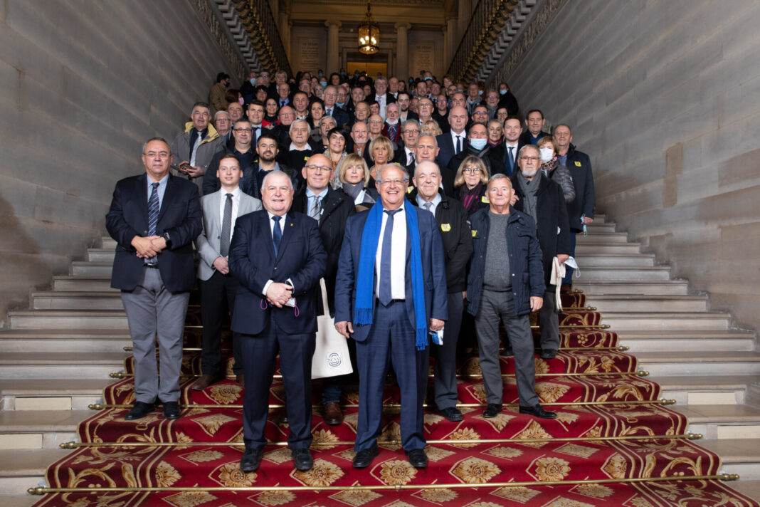 François Calvet et Jean Sol à la rencontre d'élus au Sénat