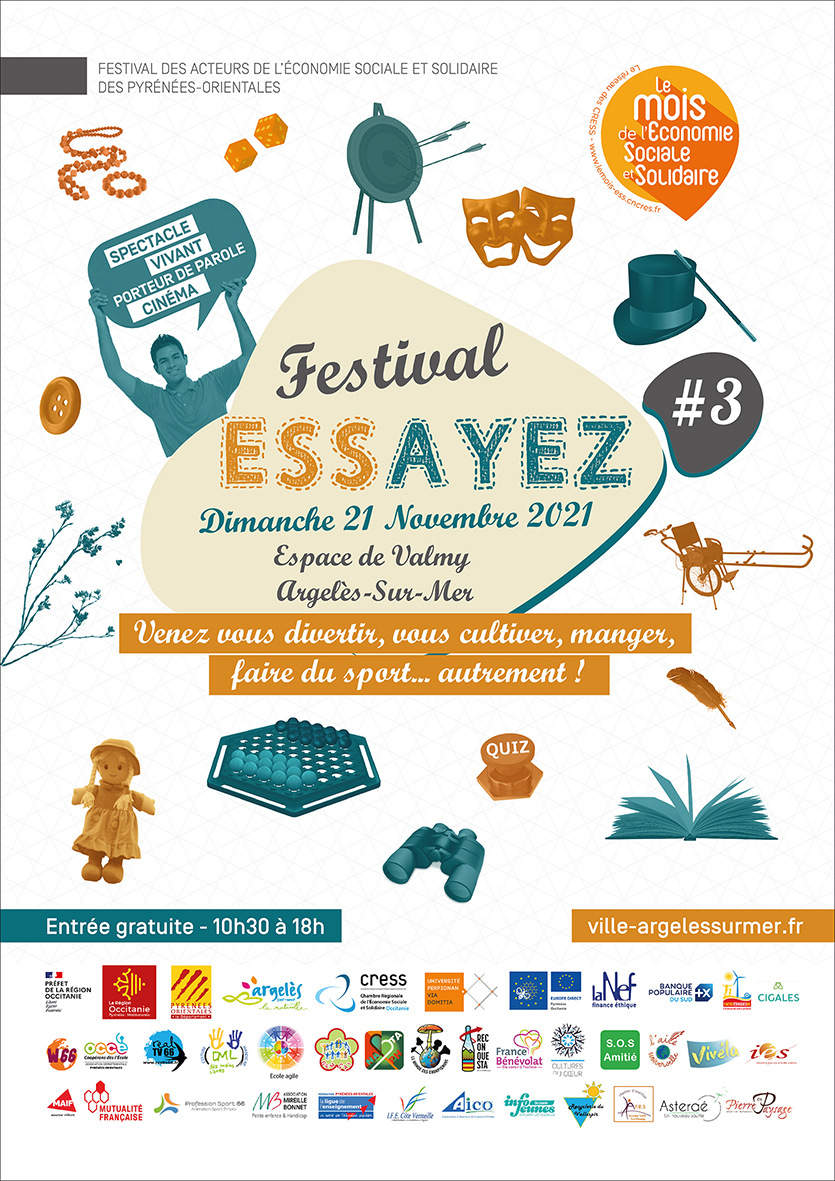 L’économie sociale et solidaire au cœur du 3e festival « ESSayez » à Argeles sur Mer