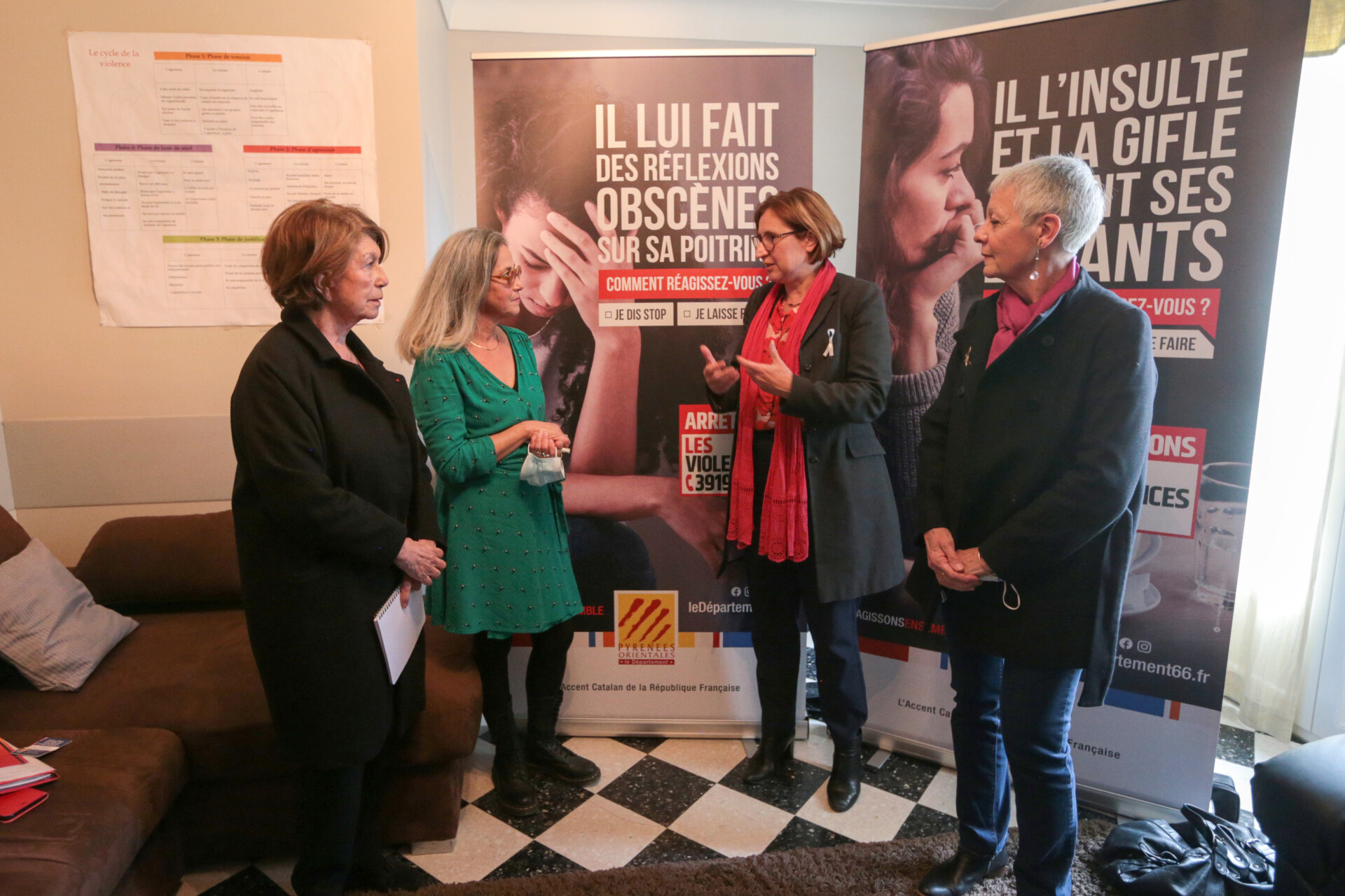Lutte contre les violences faites aux femmes : le Département agit au quotidien !