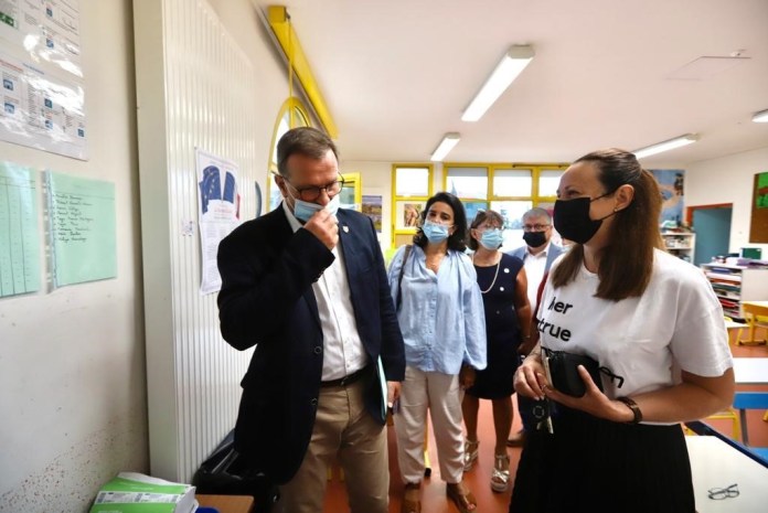 Rentrée des classes pour les élèves…et les masques – Record de vent dans les PO