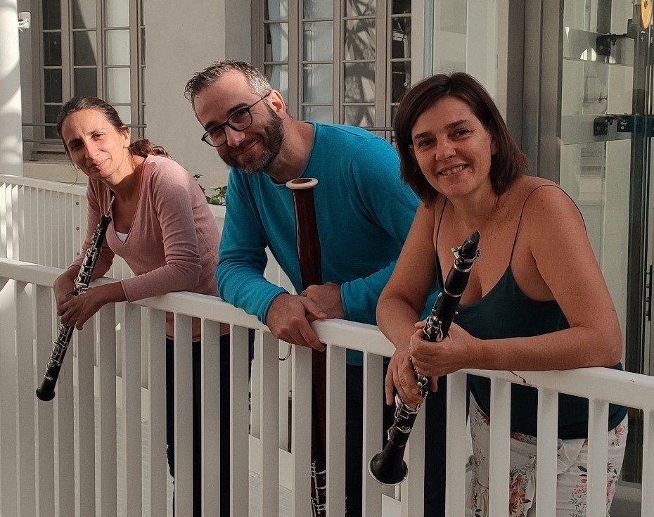 Un trio d’anches « made in France » au conservatoire
