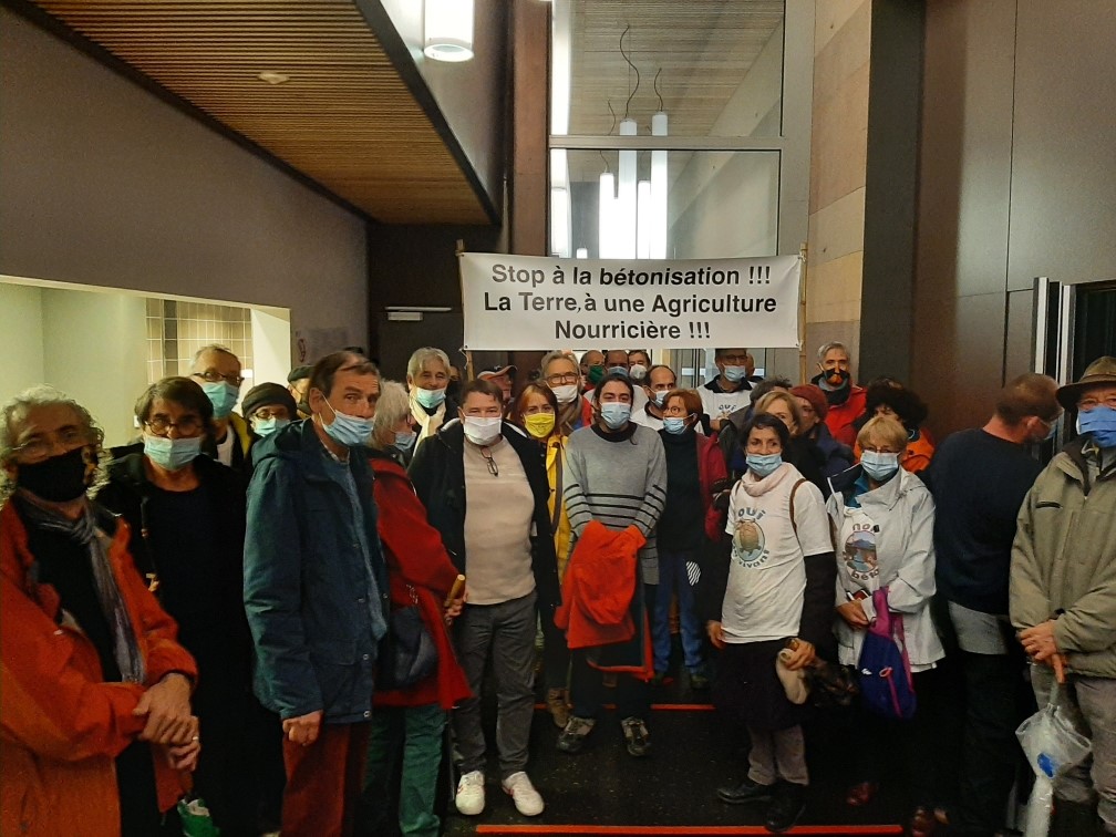 Céret/ Mobilisation contre le Projet départemental de complexe routier