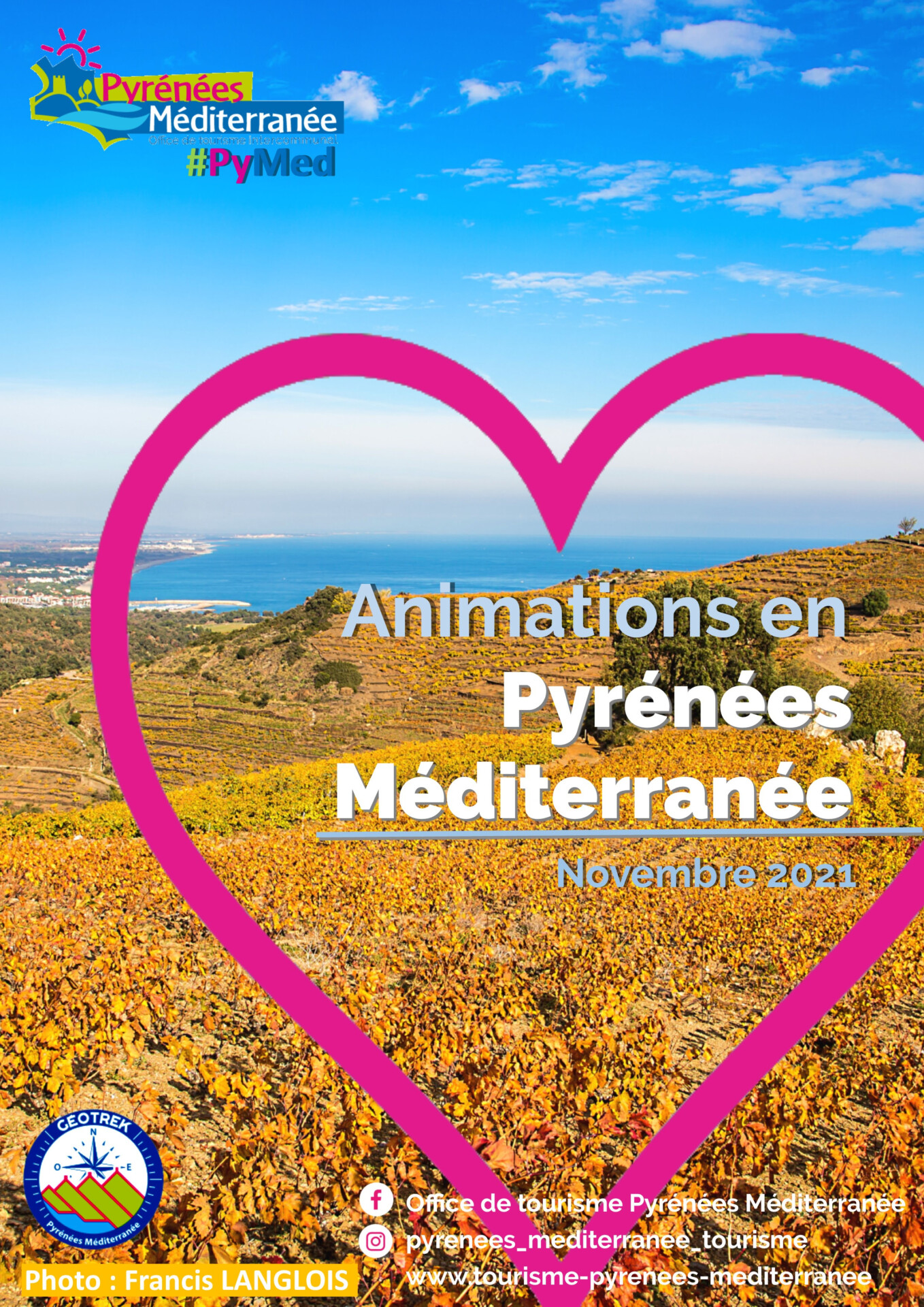 Destination Pyrénées-Méditerranée Novembre 2021 Albères –Côte Vermeille