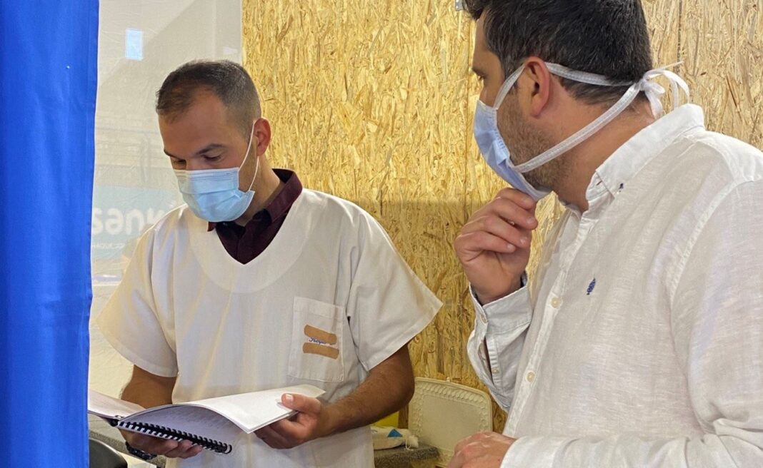 Ouverture d'un centre de vaccination 3ème dose