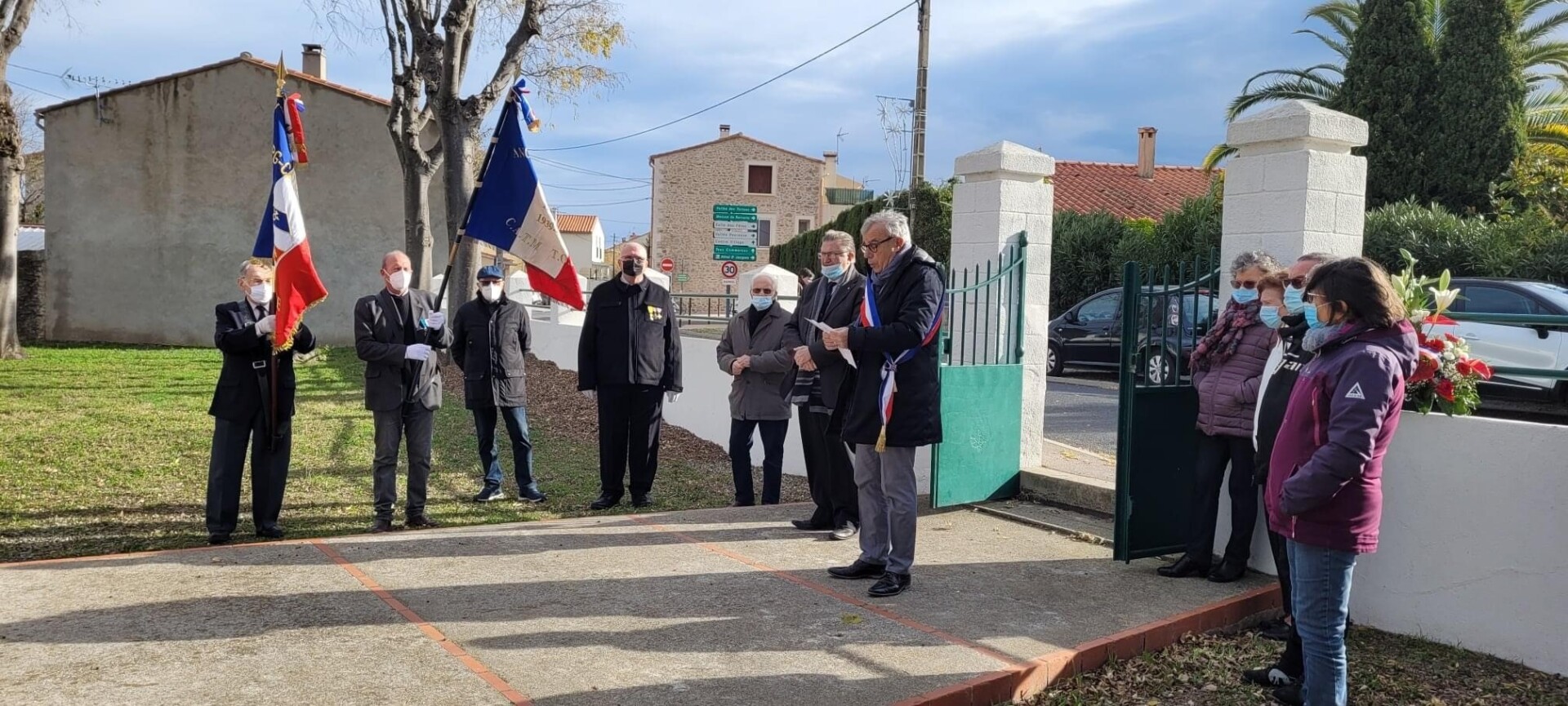 Hommage et Solidarité avec les Anciens Combattants à Port-Vendres et à Sorède