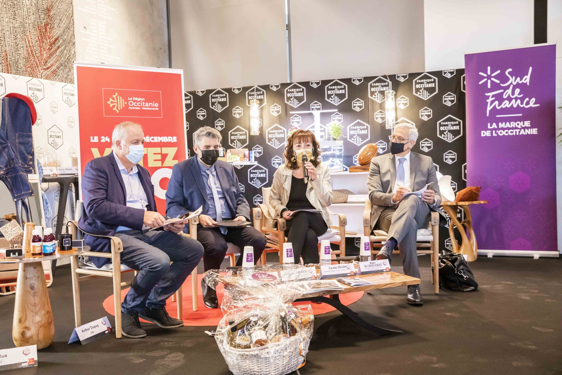 Carole Delga poursuit sa mobilisation pour consommer « Dans ma zone » avec la marque Sud de France et la signature Fabriqué en Occitanie