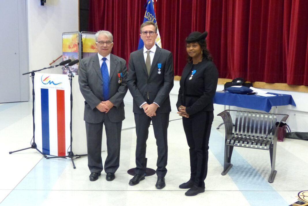 Gérard Isern, Dct Thierry Morcrette et Germaine Bachelard