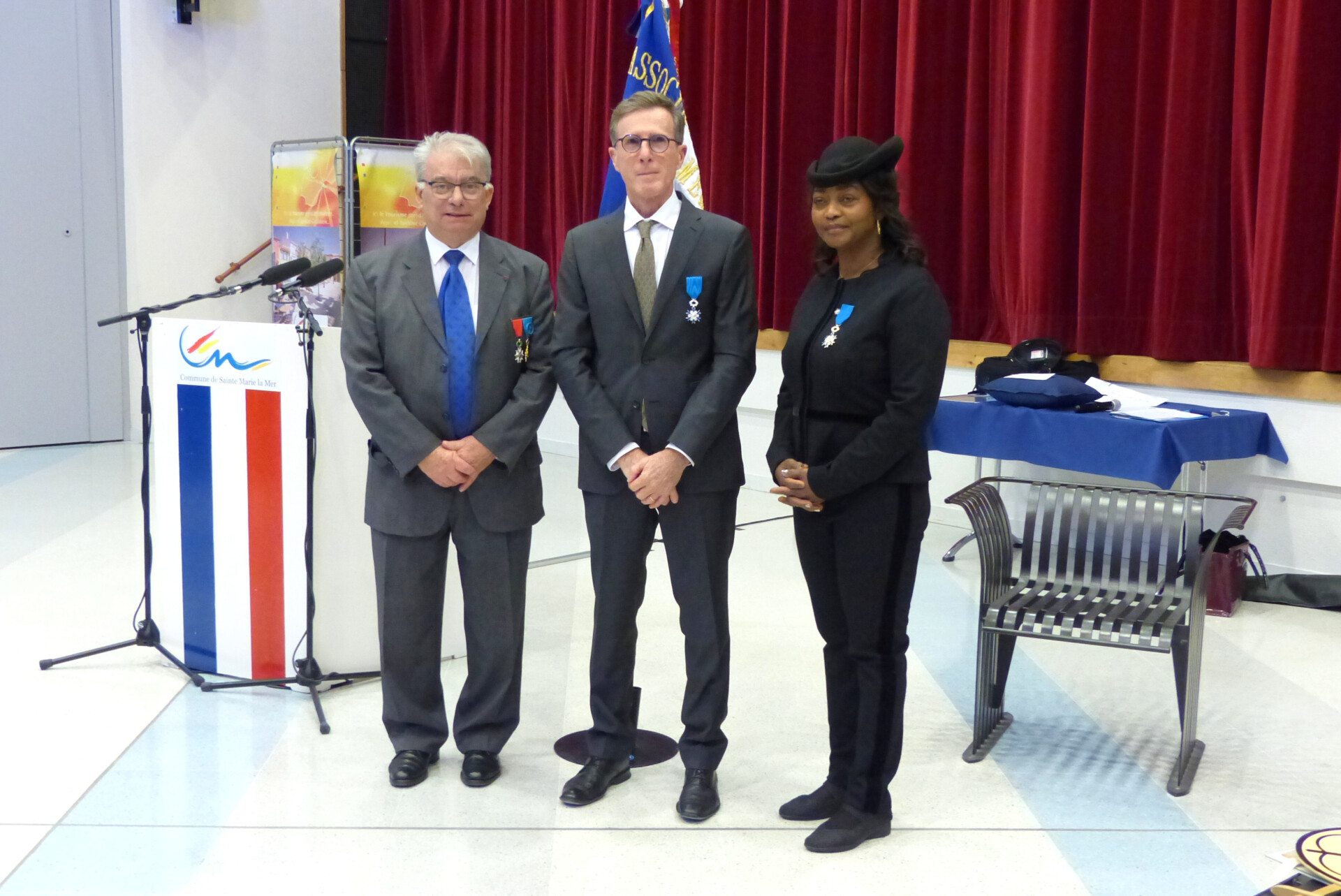 Nomination au grade de Chevalier de l’Ordre National du Mérite à Sainte Marie la Mer
