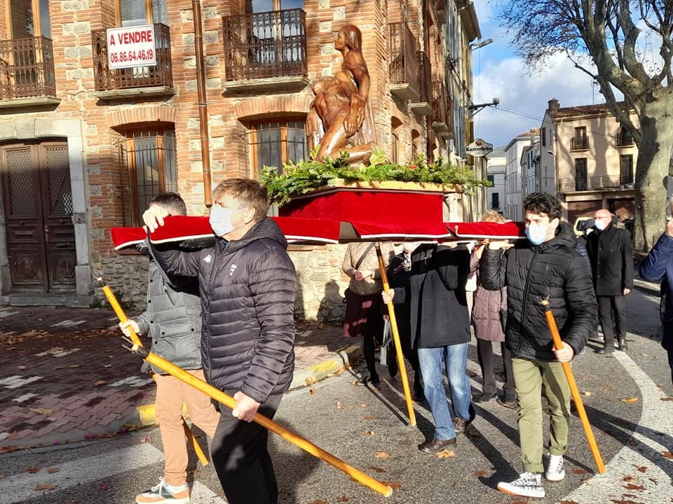 Procession Sainte-Eulalie à Millas