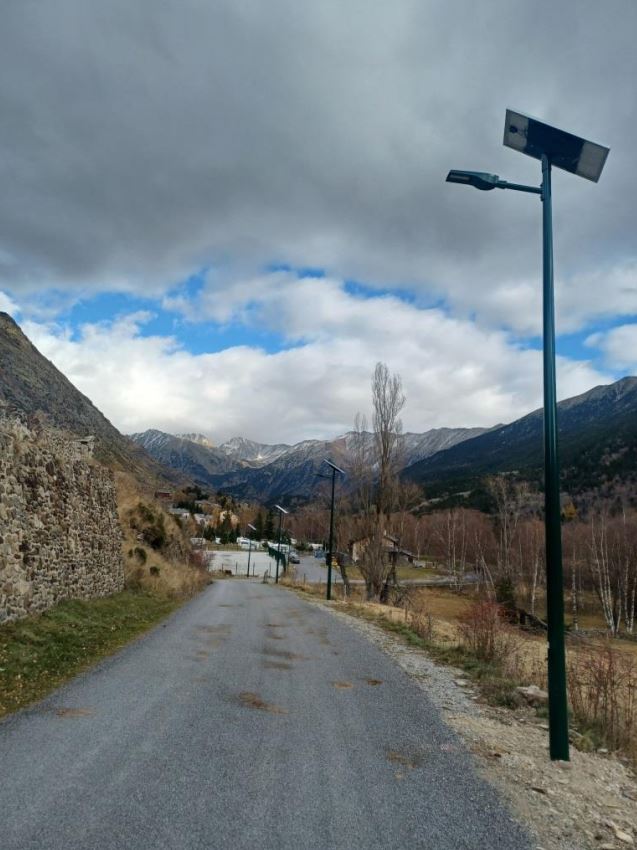 Extension de l’éclairage public à Porte-Puymorens