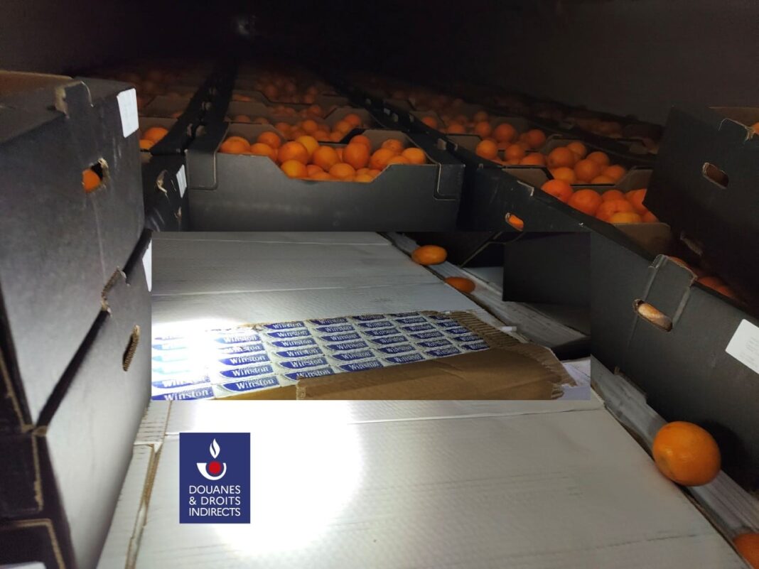 7,2 tonnes de cigarettes de contrebande saisies par les douanier de Perpignan