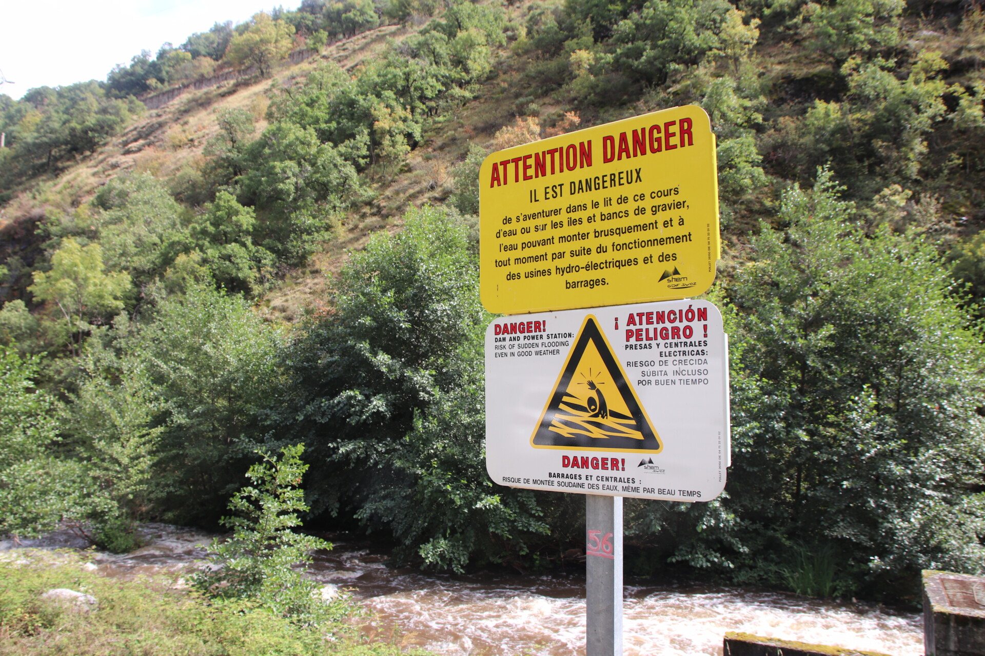 Ouverture de la pêche : prudence aux abords des ouvrages hydroélectriques