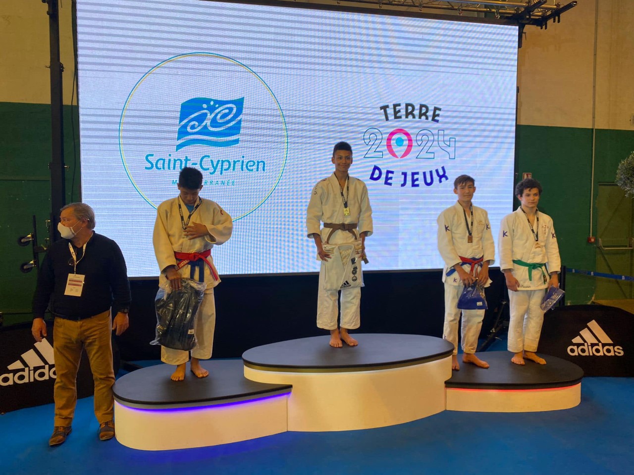 Résultats du tournoi international Adidas Minimes Judo de Saint Cyprien