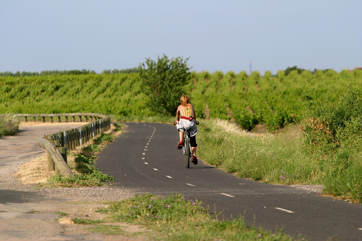 Le Département lance les acquisitions foncières pour la liaison cyclable Perpignan – Canet-en-Roussillon