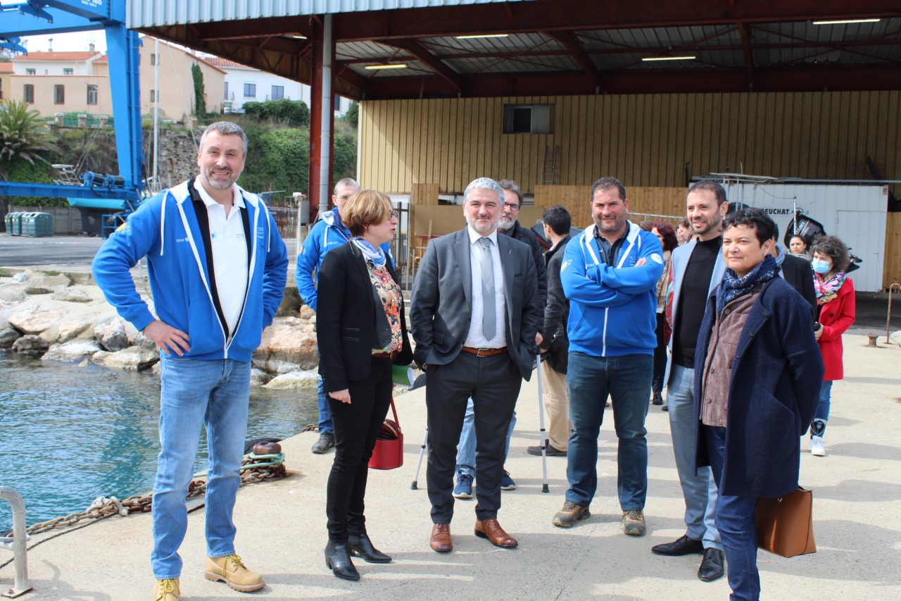 La plateforme Ieem-Crem s’installe à Port-Vendres