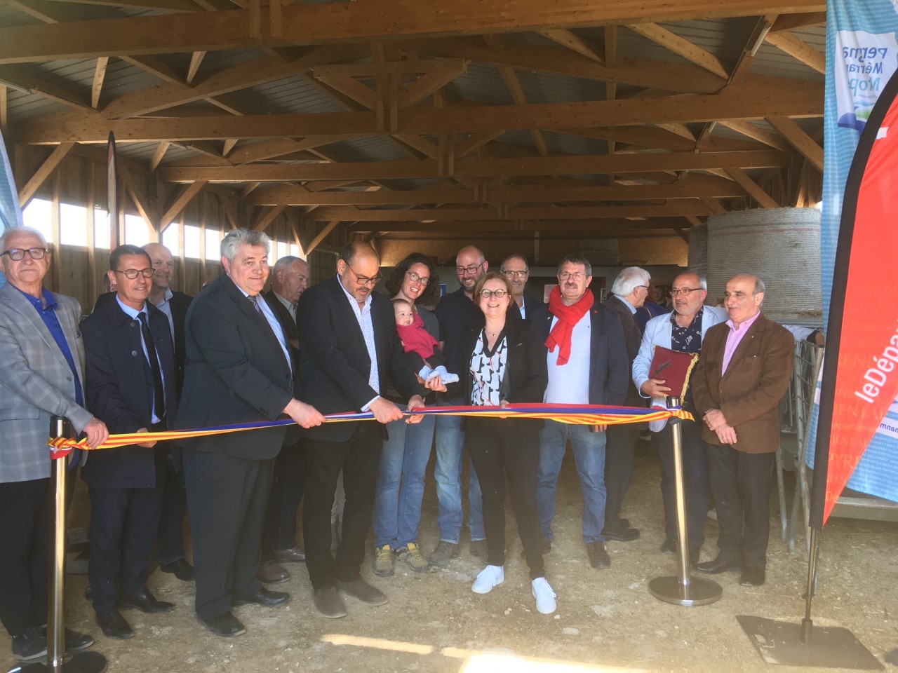 Une nouvelle bergerie communale à Calce inaugurée avec le Département