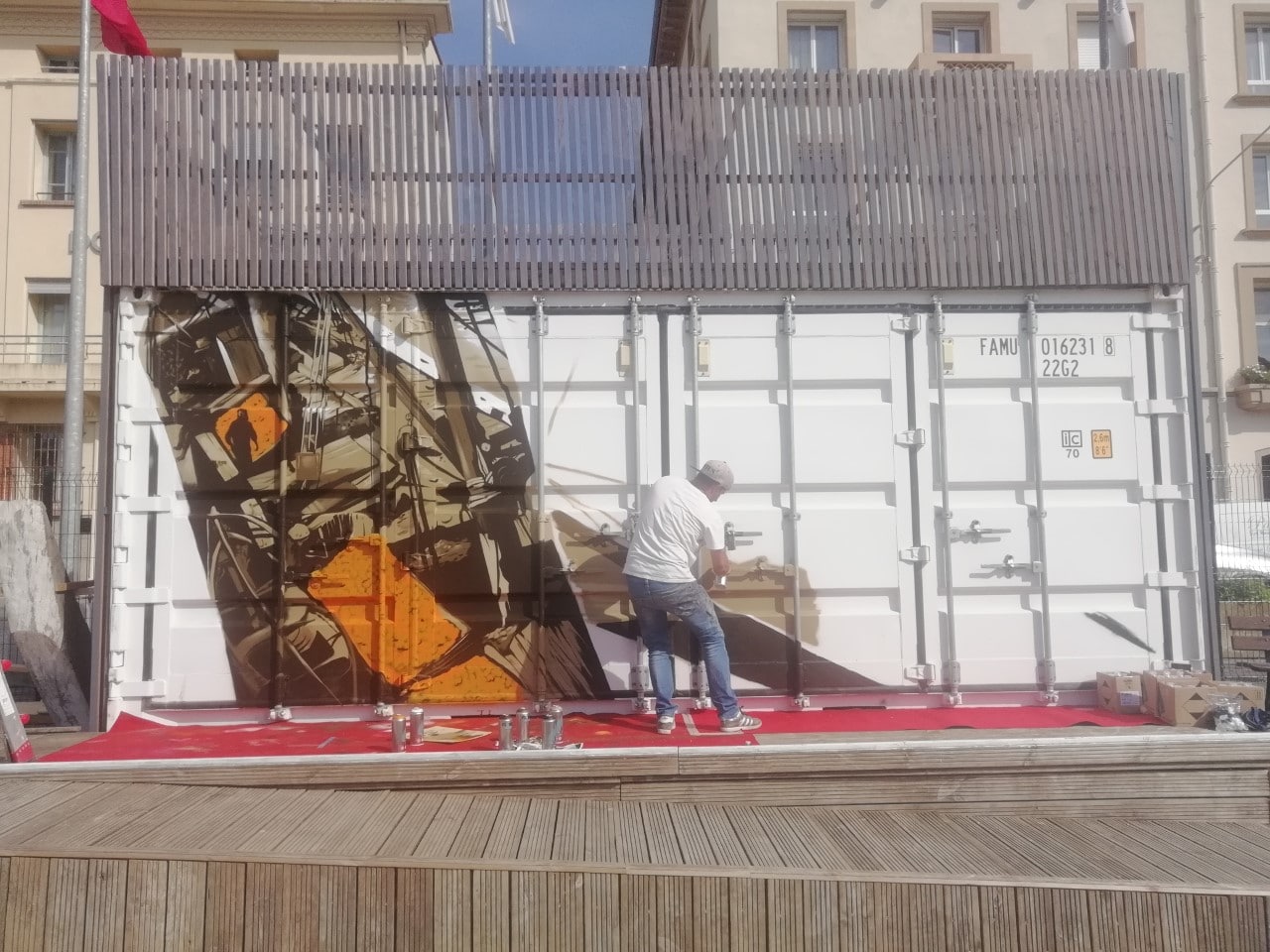 Le 14 mai, le street art au service de la goélette Miguel Caldentey !