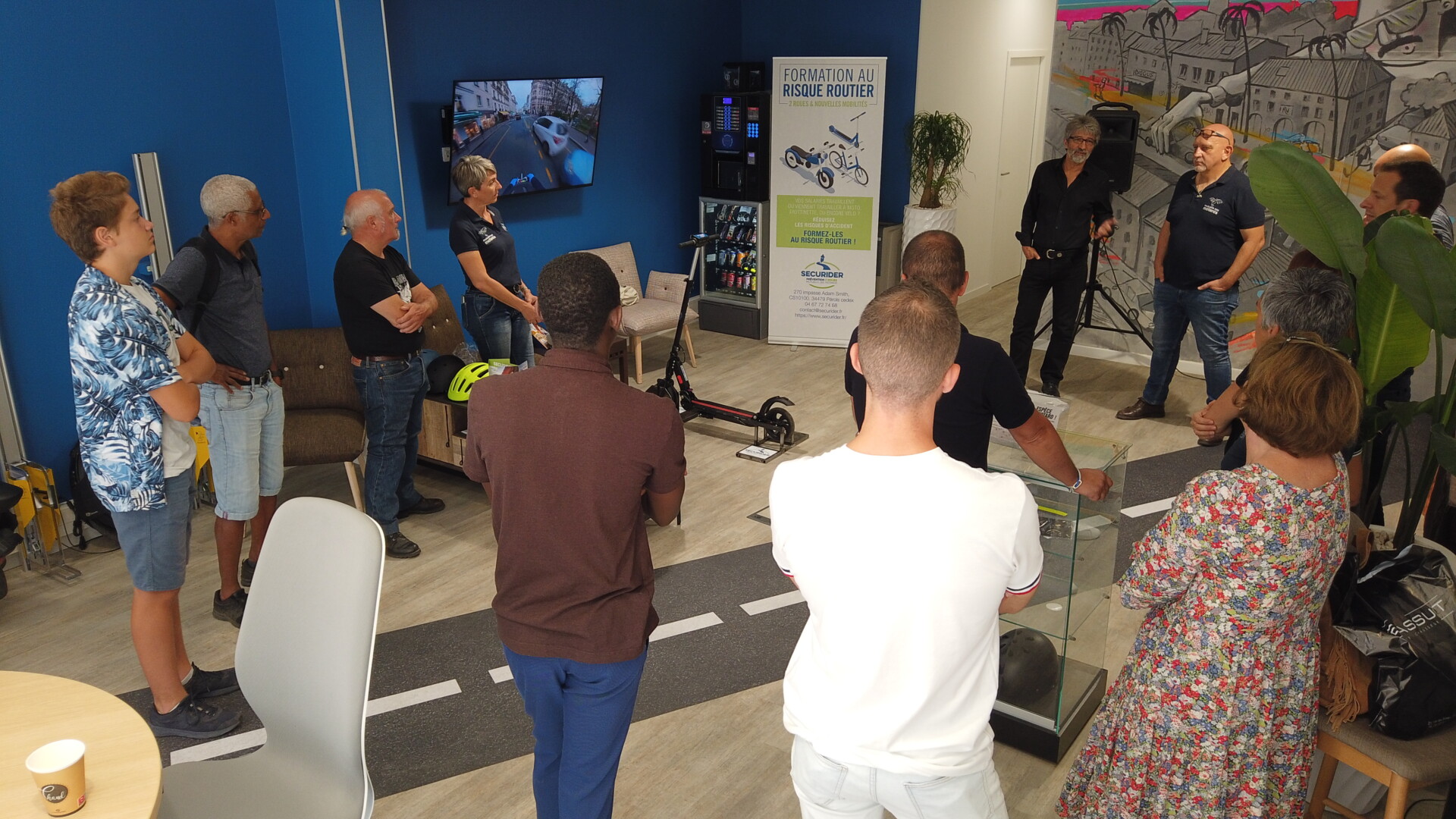 Inauguration de l’Urban paddock, le lieu dédié aux nouvelles mobilités