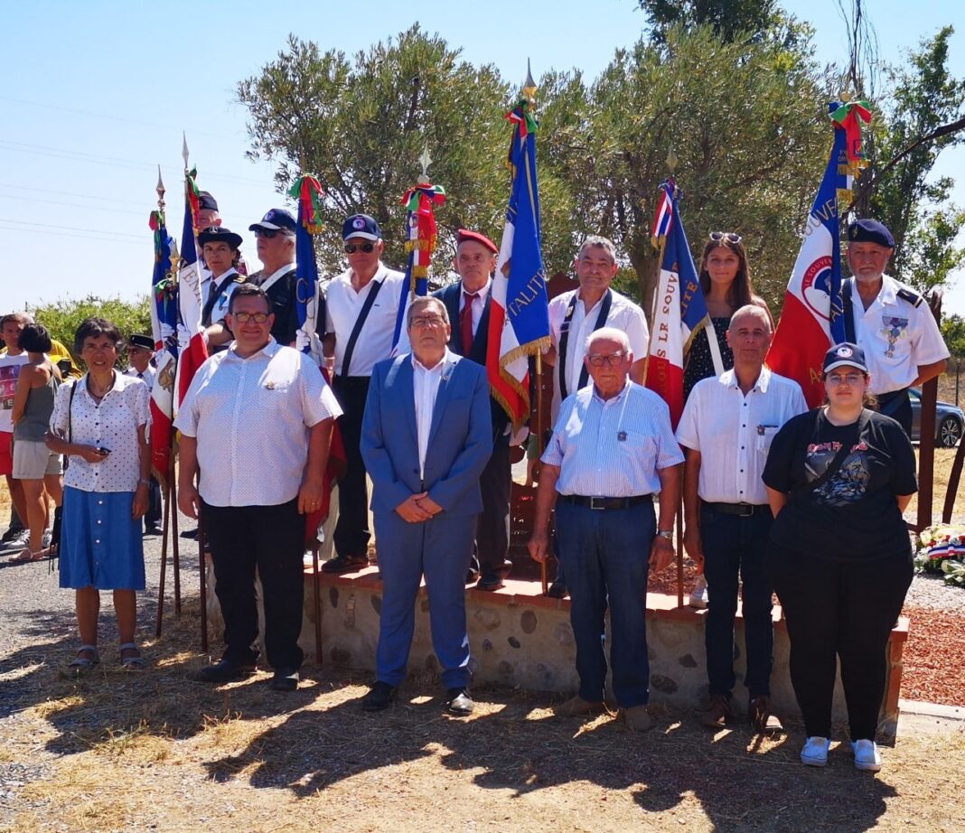 Cérémonie en hommage à l'adjudant Collard sur la commune de Baho(2)