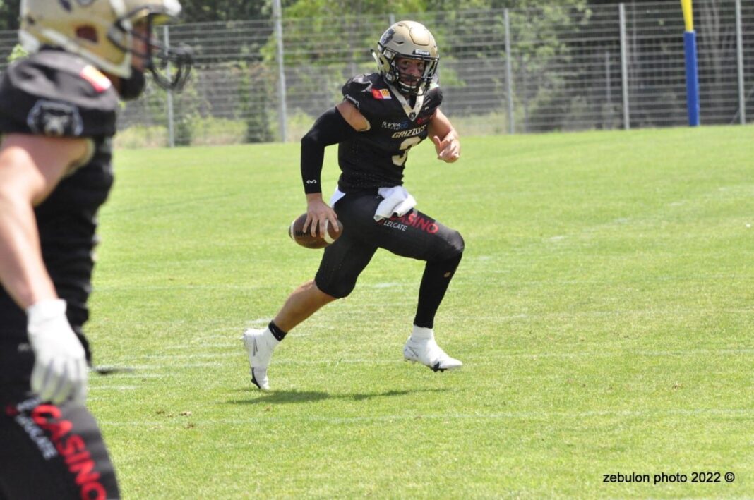 Idriss Ramky et Jake Purichia, joueurs des Grizzlys Catalans ont été élu Mvp du championnat Elite de Football Américain
