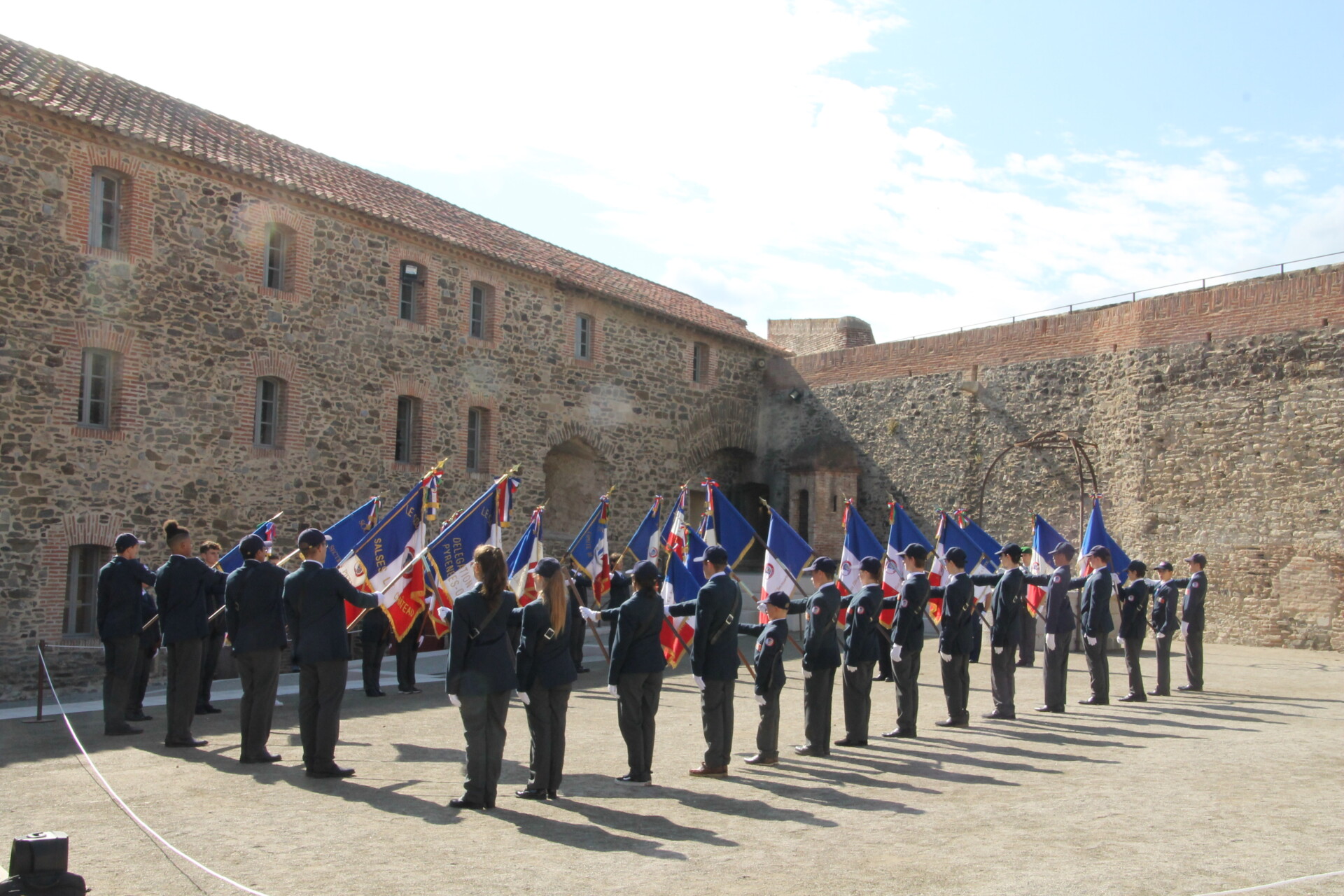 Journée formation-Cohésion de la section des jeunes porte-drapeaux du Souvenir Français