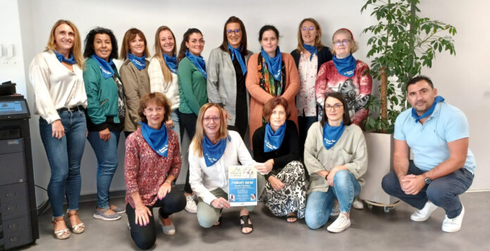L’équipe du CCAS solidaire pour la semaine bleue