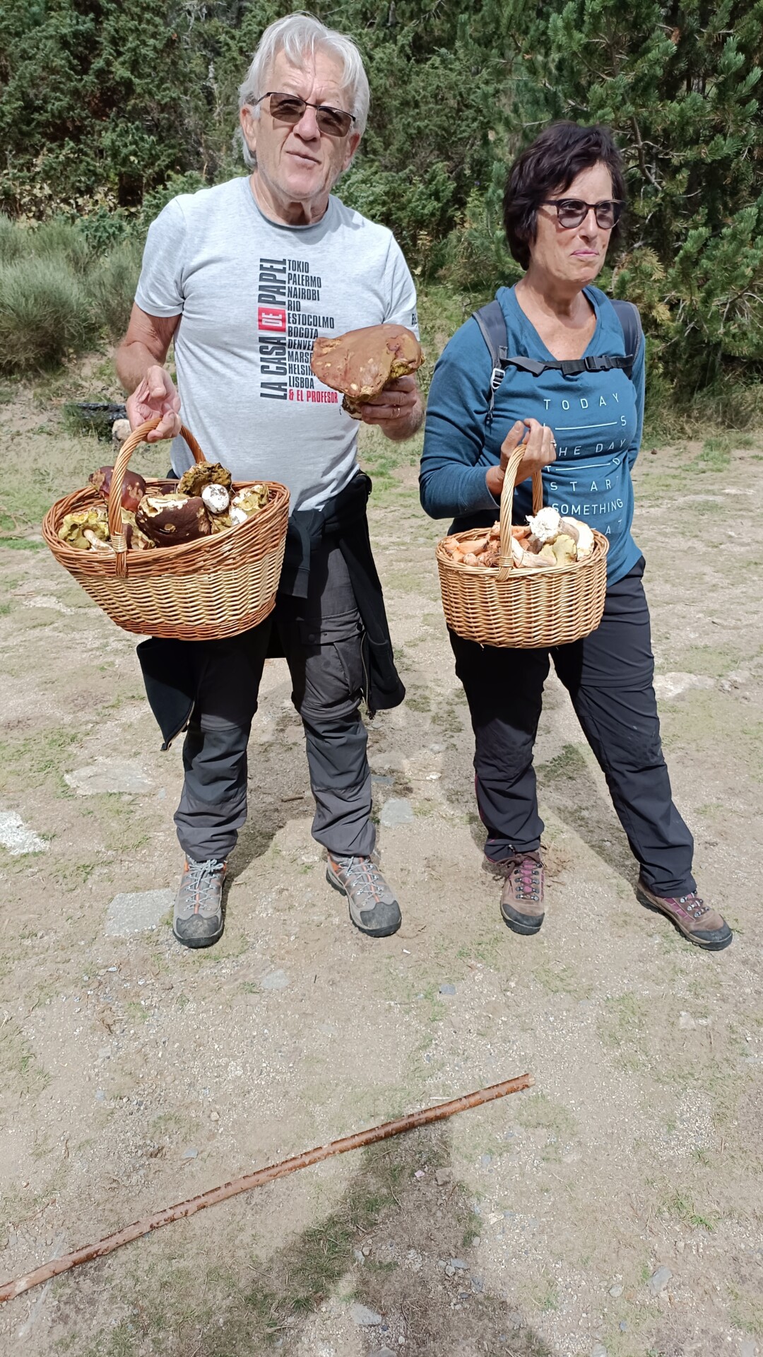 Quelques parts en Cerdagne, les bolets étaient de sortie