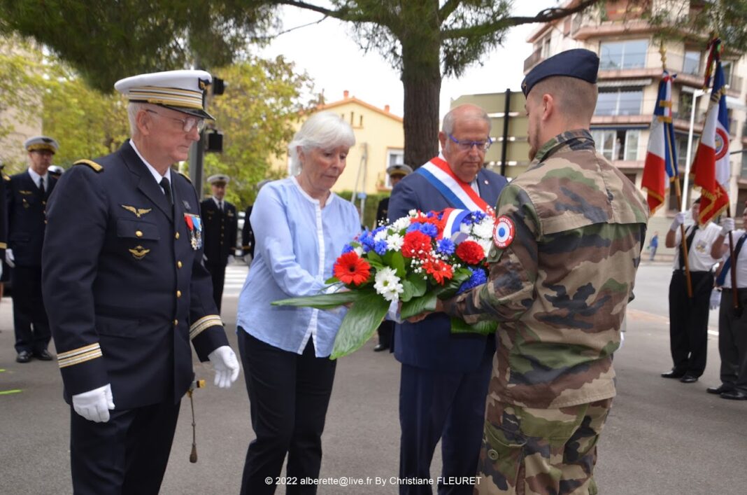 Cérémonie en hommage au capitaine Guynemer-lundi 12 septembre 2022 Cérémonie en hommage au capitaine Guynemer-lundi 12 septembre 2022