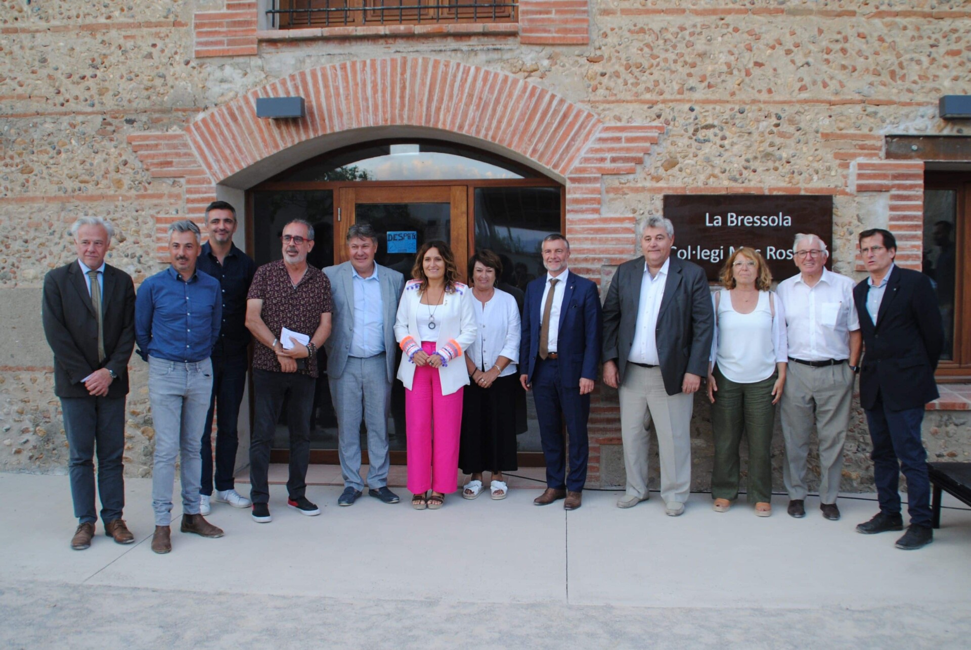 Inauguration institutionnelle du Col·legi La Bressola – Mas Rosselló