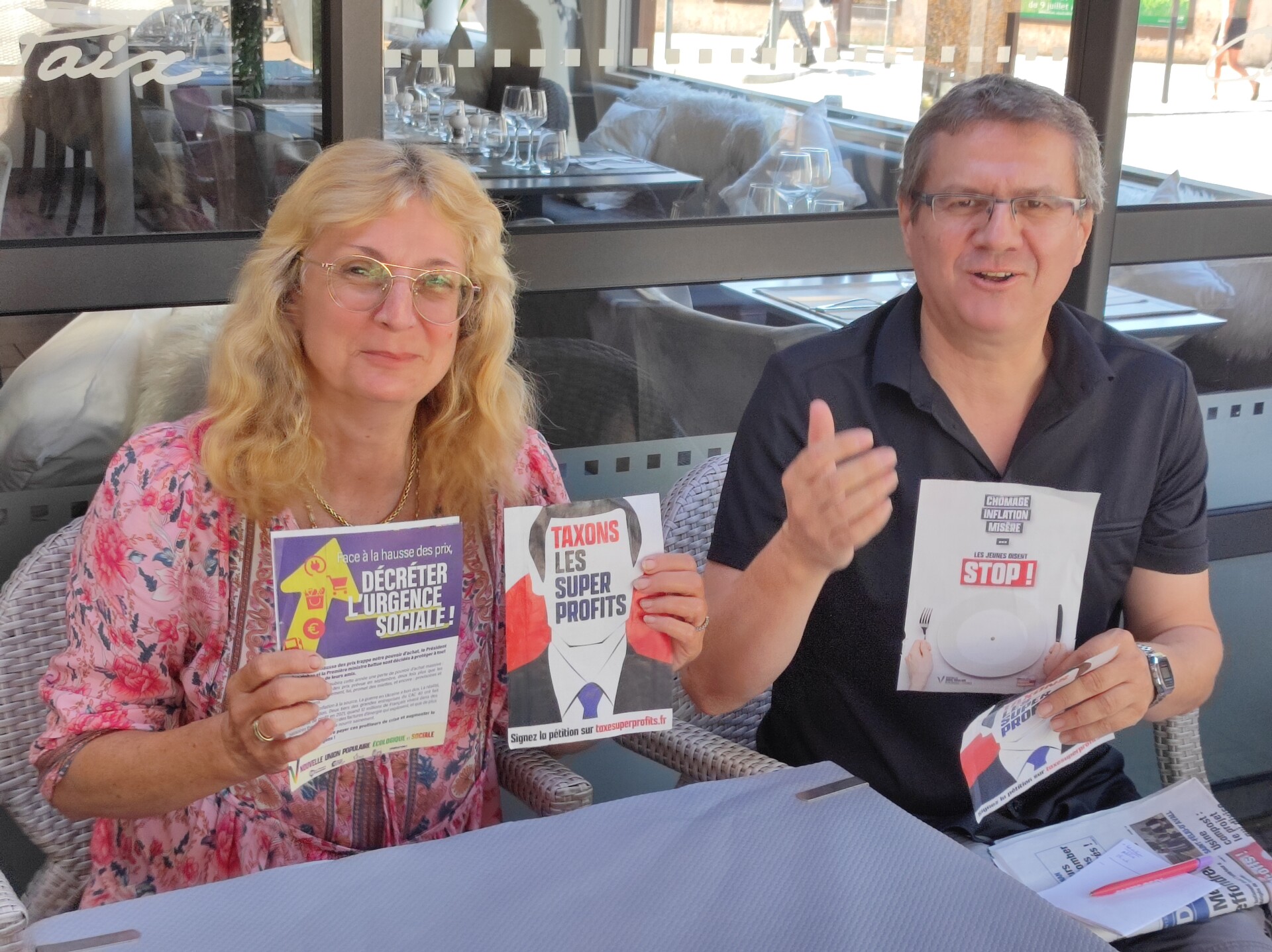 La rentrée politique de la NUPES dans la 1° circonscription des P-O