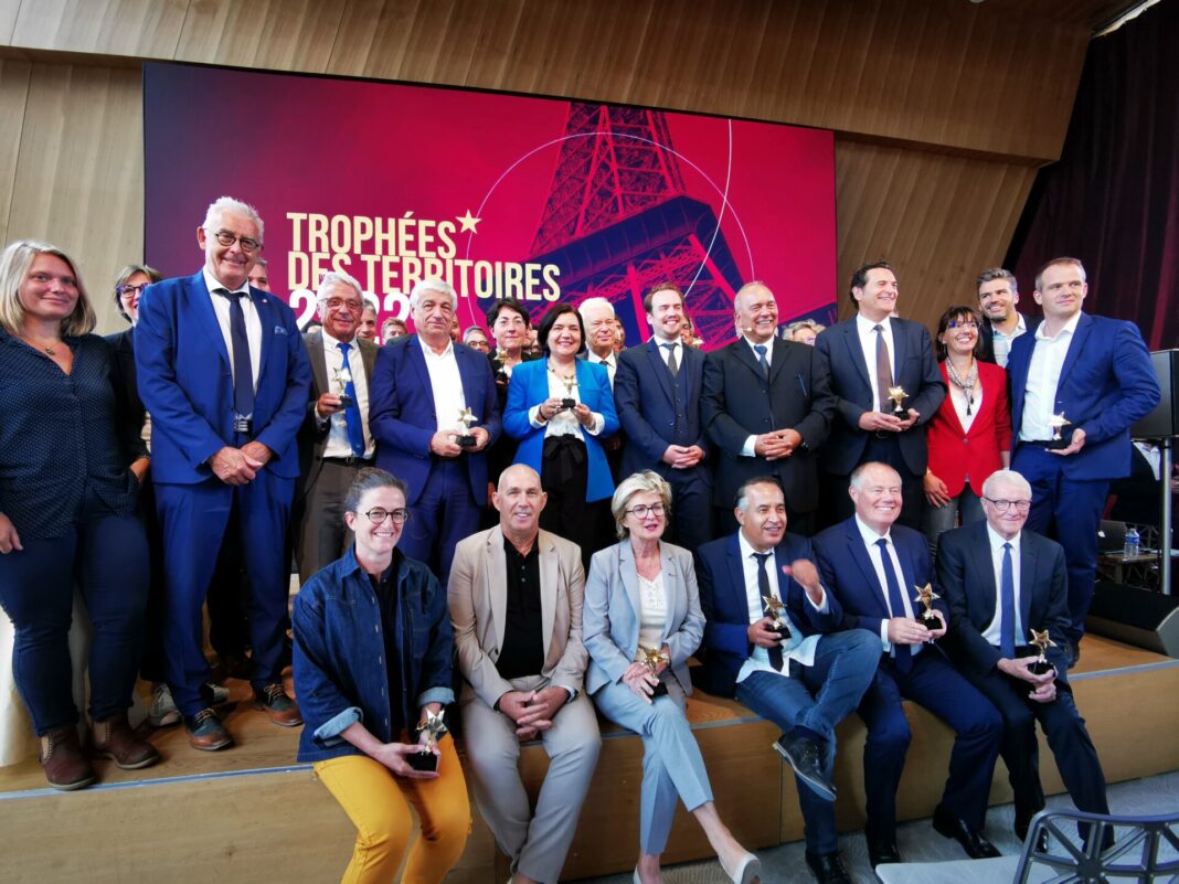 Laureats 2022 La ville de Le Soler décroche le Trophée des Territoires à Paris