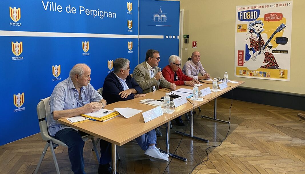 Photo ©Ville de Perpignan PERPIGNAN - 34ème édition du Festival International del Disc et de la Bande Dessinée