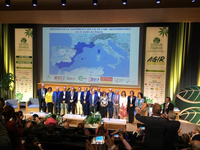 colloque international « Sauvons la Méditerranée », dans le cadre du forum Le Monde Nouveau, av
