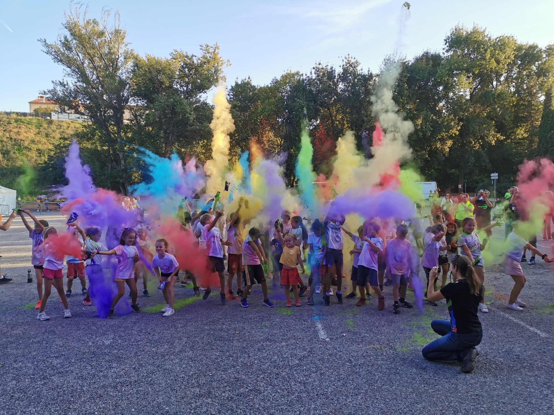 La Têt Color Run : une course de couleurs pour l’association Autisme 66 Esperanza