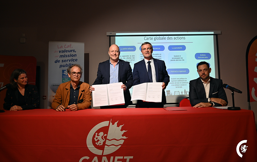 La Caf des PO et la ville de Canet-en-Roussillon signent une convention territoriale globale