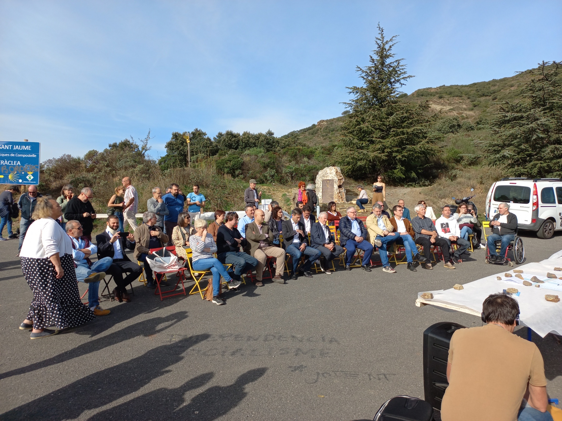 Trobada de càrrecs electes al Coll de Banyuls