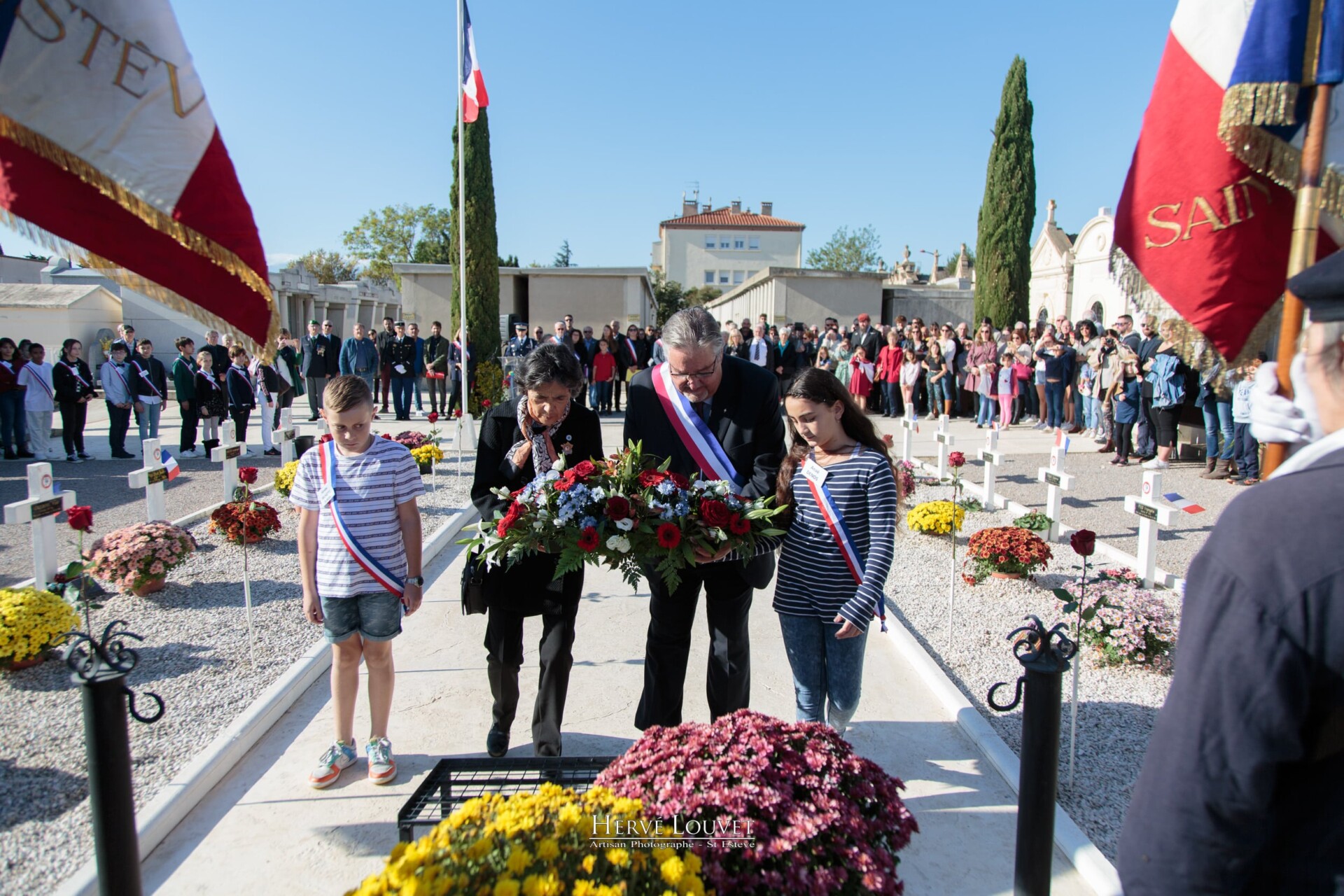 Saint-Estève : 11 Novembre, les portes-drapeaux à l’honneur !