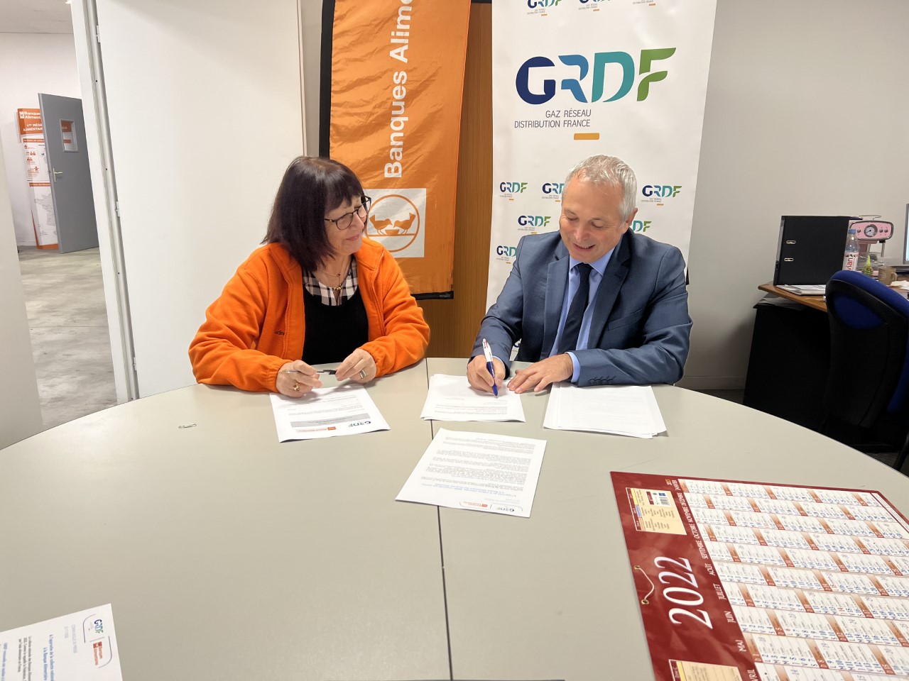 A l’approche de la collecte nationale, GRDF renouvelle son soutien à la Banque Alimentaire des Pyrénées-Orientales