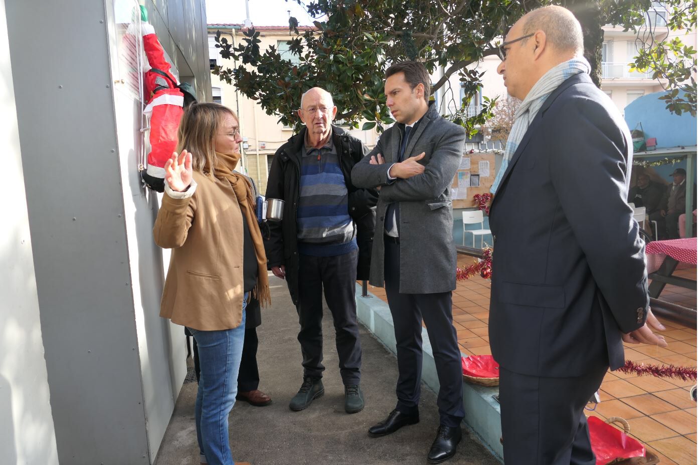 Rodrigue FURCY, préfet des Pyrénées-Orientales, est allé à la rencontre des associations qui accompagnent les personnes démunies dans les Pyrénées-Orientales