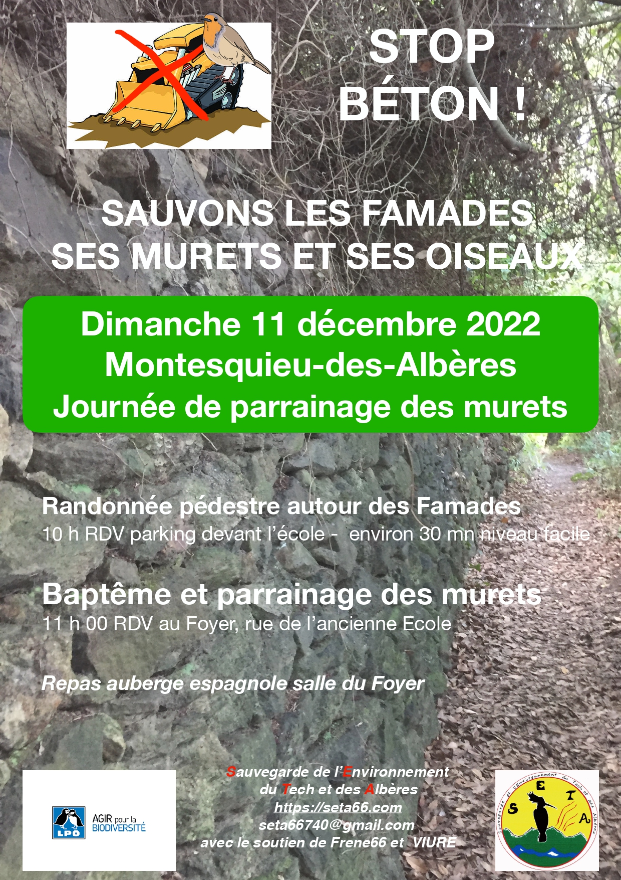 Stop au béton dans les Albères !