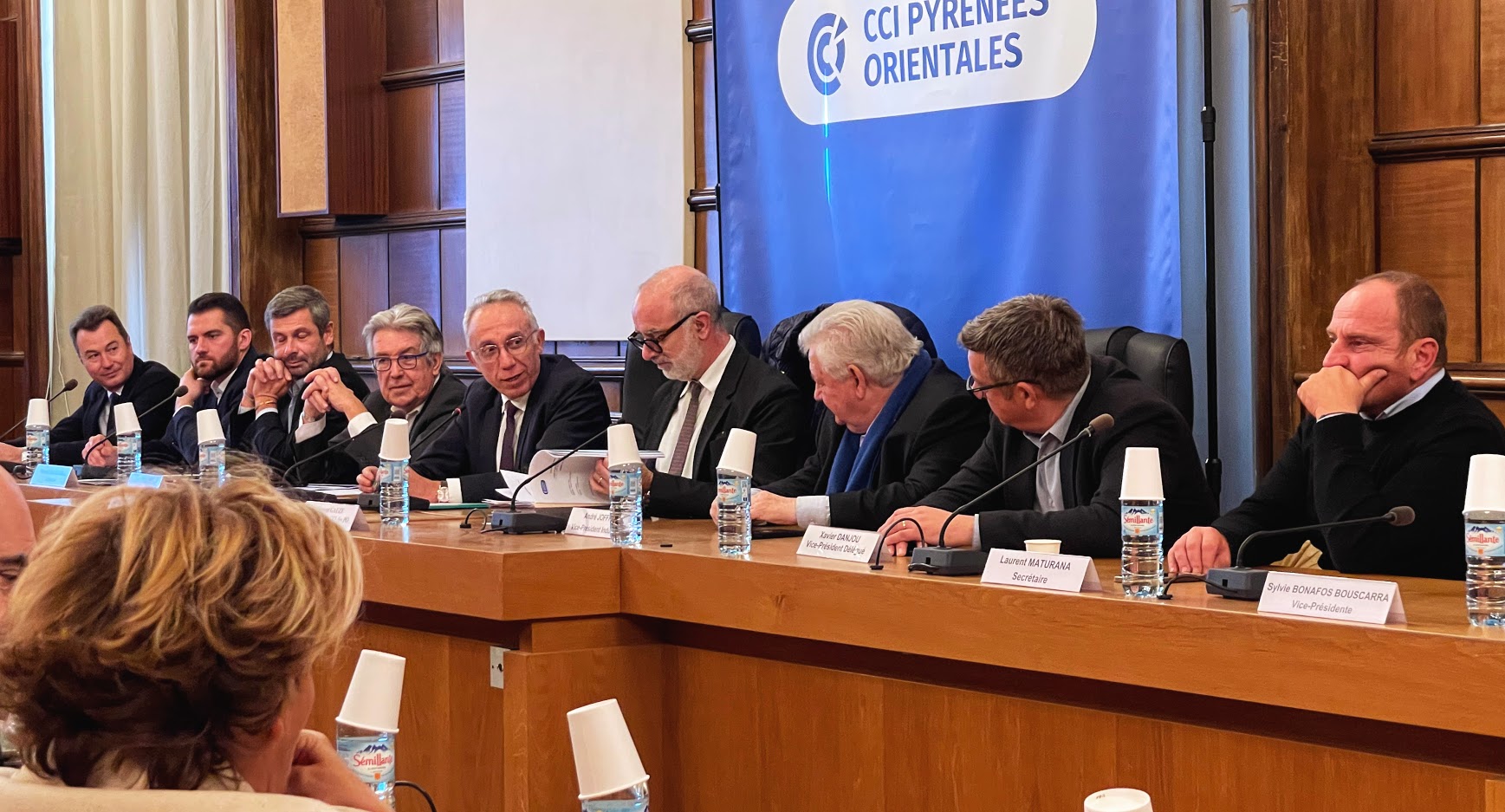 A quelques jours de la fin d’année, les élus du Bureau de la CCI des Pyrénées-Orientales ont reçu trois des quatre députées du département : Michèle martinez, Sandrine Fogor-Such et Anaïs Sabatini. Objectifs de cette encontre : sensibiliser nos élues aux missions de la compagnie consulaire et les inciter à porter la voie des entreprises locales au sein de l’Hémicycle, à Paris.