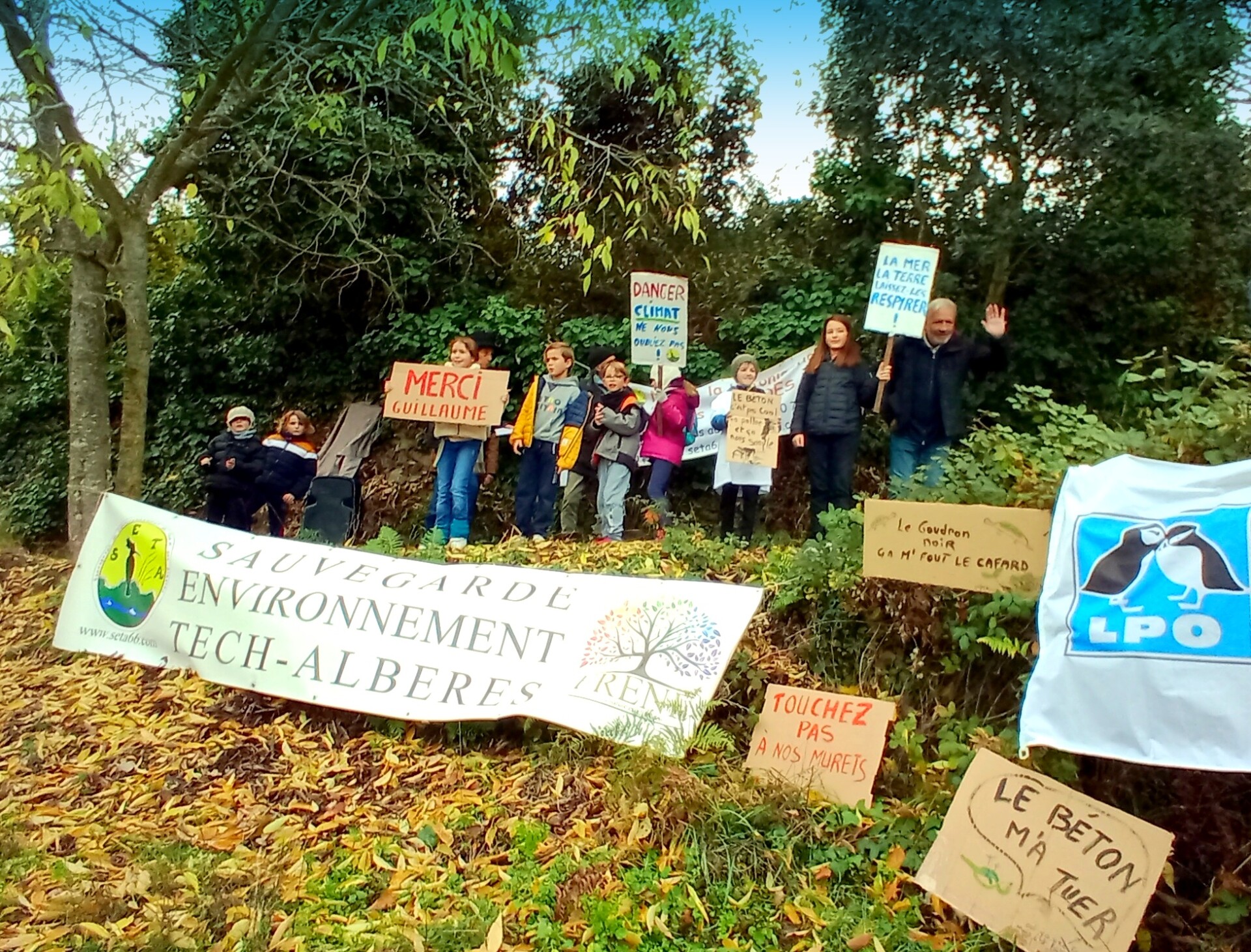 Parrainage réussi contre la bétonisation des Famades à Montesquieu des Albères