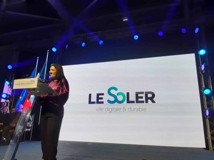 nouvelle identité graphique de la ville du Soler La municipalité de Le Soler présente le nouveau logo de la ville aux Solériens ce vendredi 20 janvier 2023.