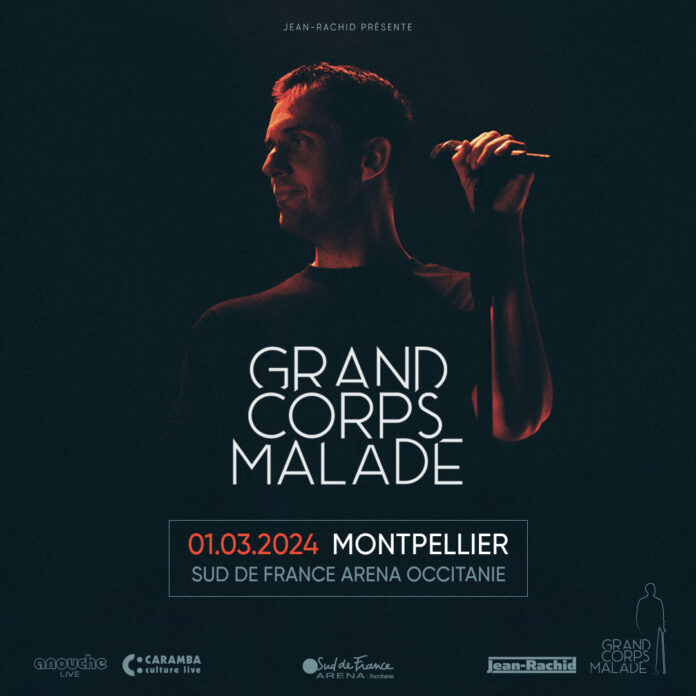 Grand Corps Malade est de retour sur scène à Montpellier