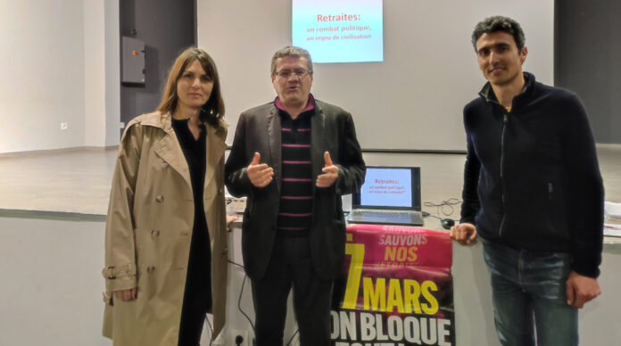 Francis Daspe en réunion à Saillagouse : « Les femmes sont les principales victimes de cette réforme des retraites »