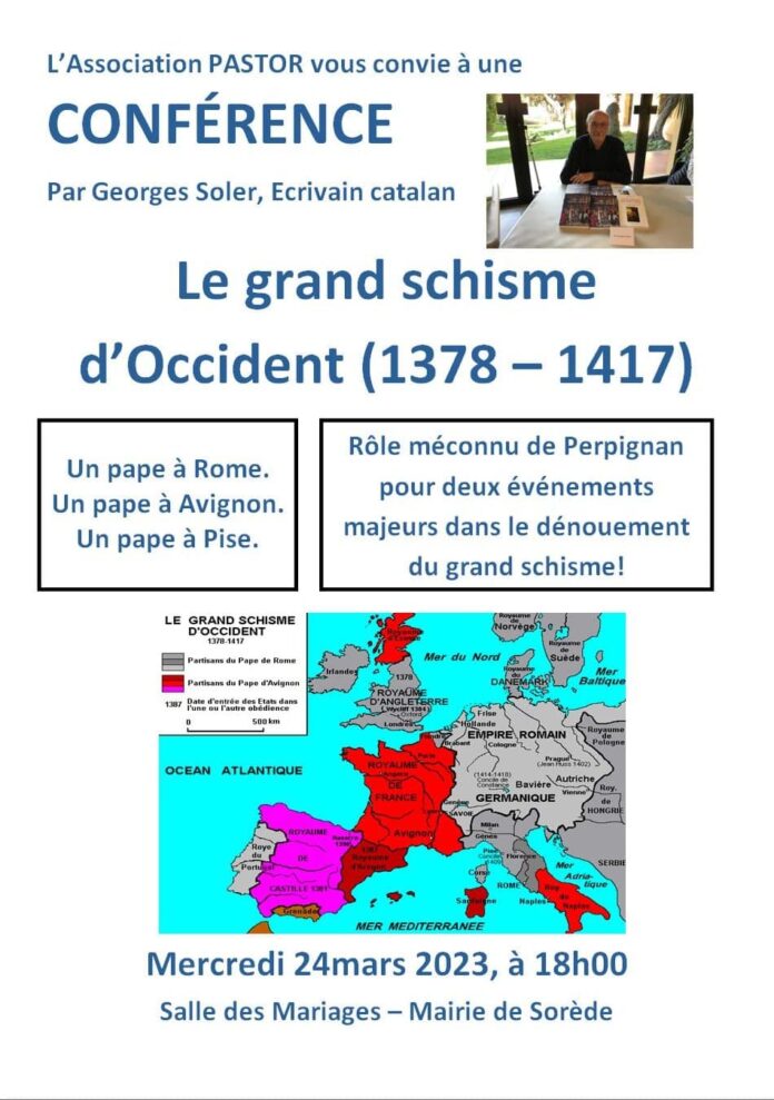 Affiche grand schisme Occident